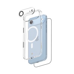 Ultraguard 3 in 1 Magnetic Bundle for iPhone 17 Air (Magnetic Clear Case + Glass + Free Clear Camera Glass) - Image 1
