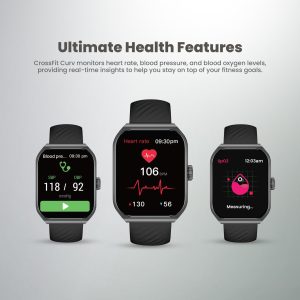 Smartix Curv Premium Smart Watch (Black) - Image 7