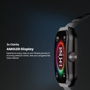 Smartix Curv Premium Smart Watch (Black) - Image 8