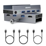 BENFEI USB 3.0 HDMI KVM Switch 8K@60Hz with 4 USB 3.0 Ports (2 Computers)