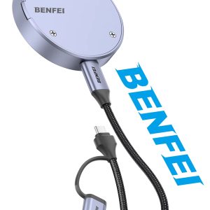 BENFEI Magnetic M.2 NVMe SSD Enclosure (10Gbps, MagSafe Compatible, Up to 2TB) - Image 2